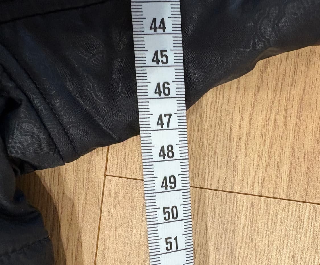 노스페이스 페이즐리 패턴 블랙 경량 자켓 95 XL 상품이미지8