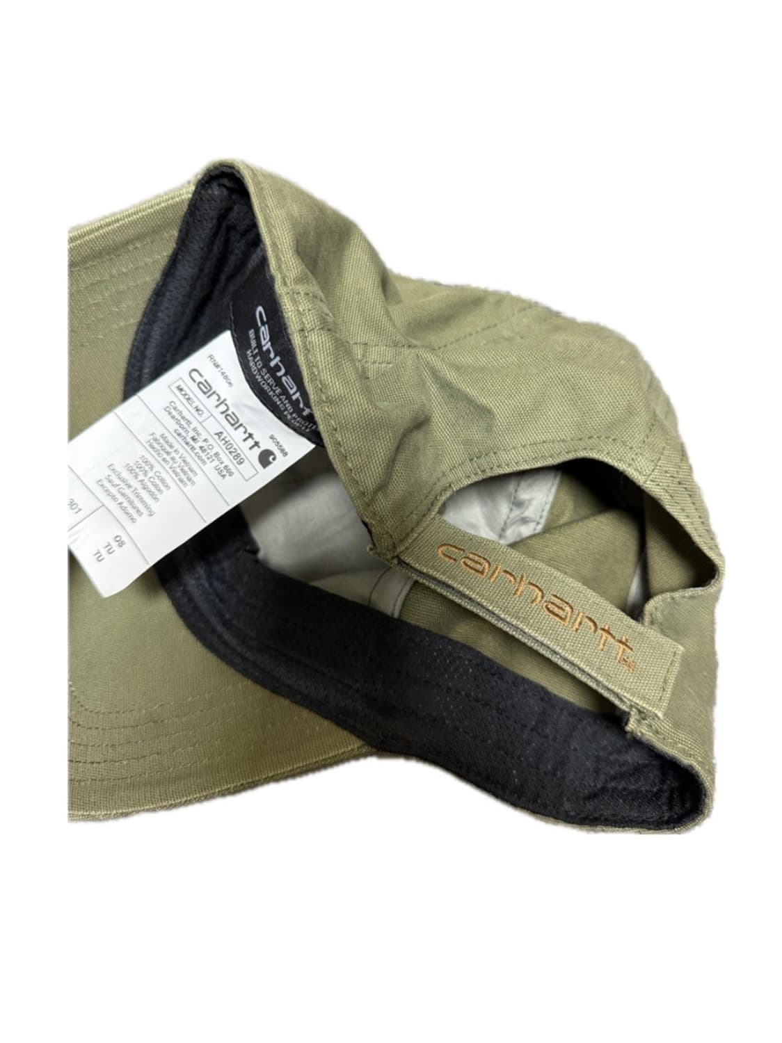 칼하트 캔버스 캡 그린 상품이미지4