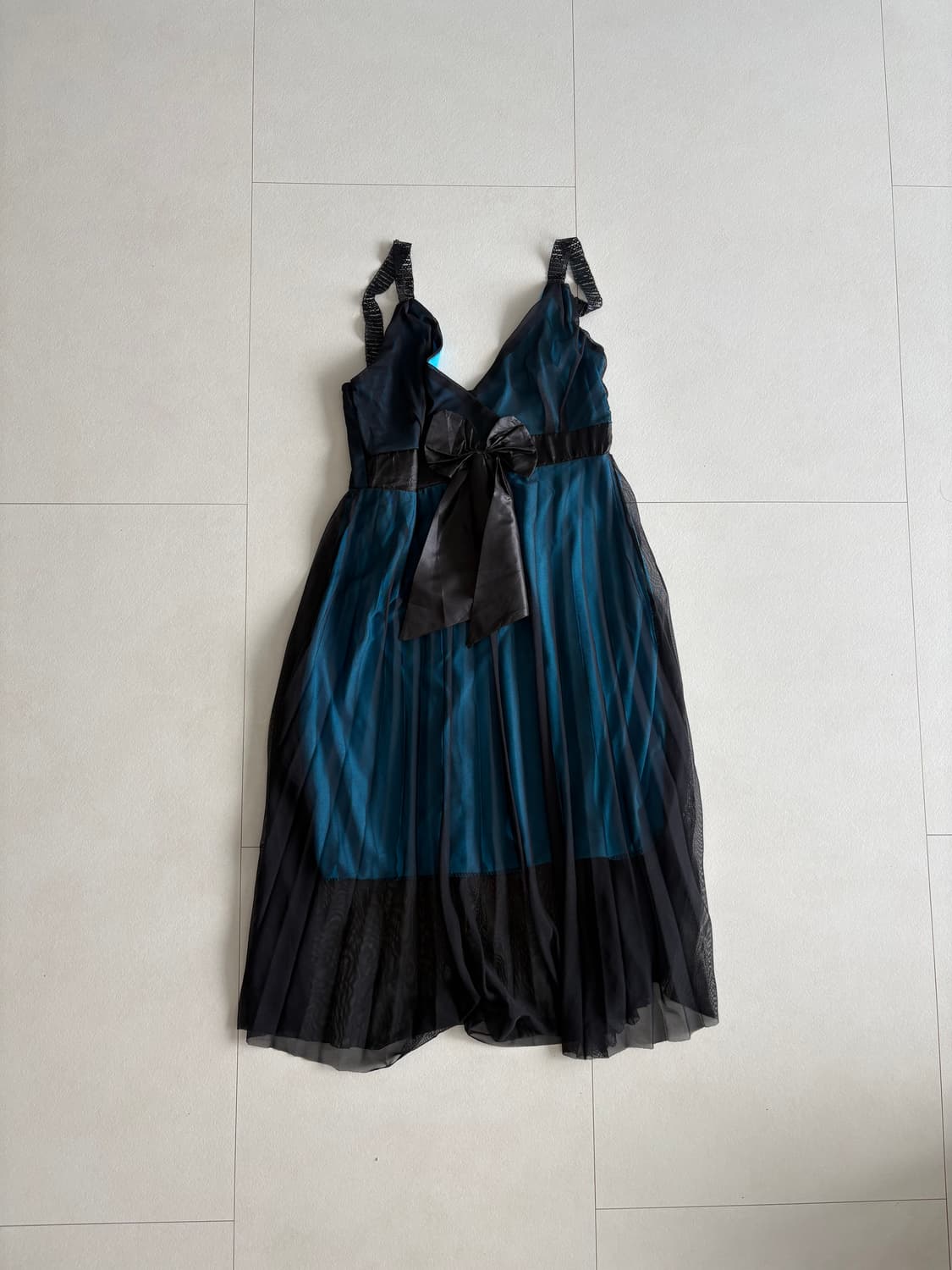 pleated mesh dress 상품이미지5