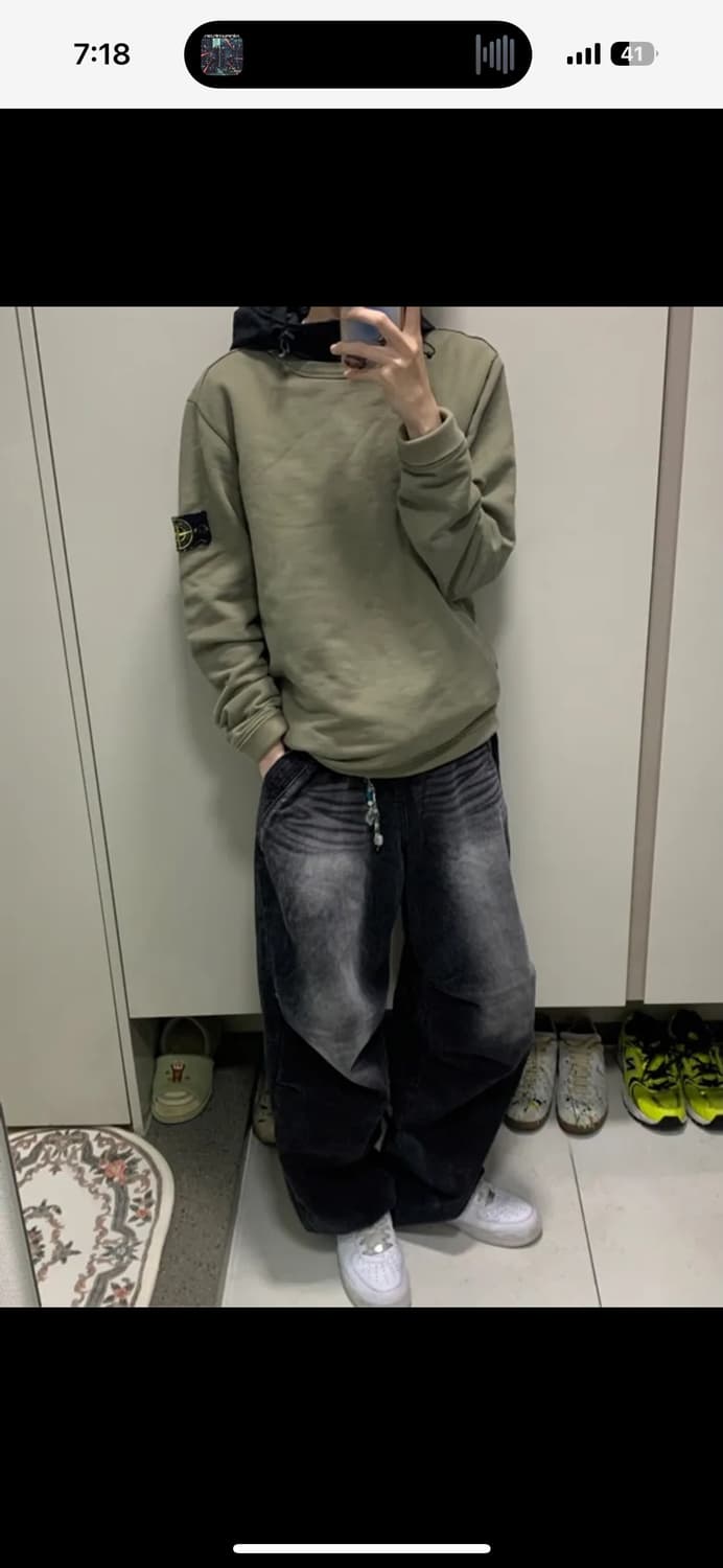 Dnsr 디엔에스알 파라슈트 데님 팬츠 s 상품이미지2