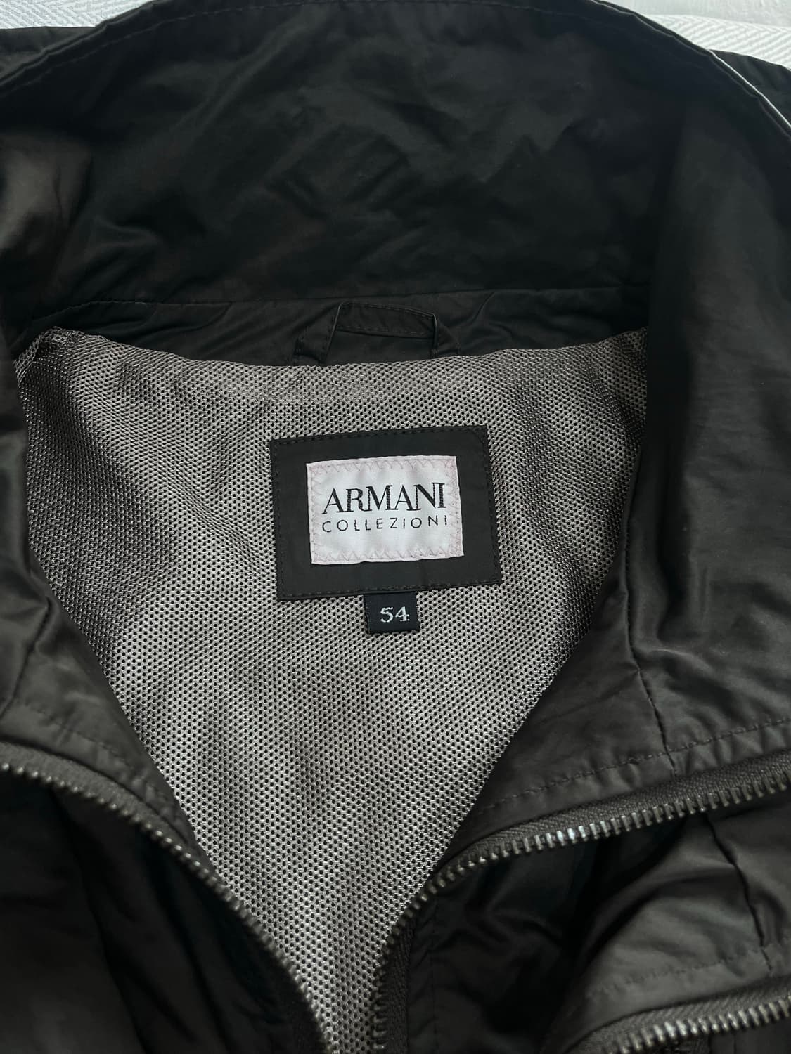 아르마니 꼴레지오니 더블 집업 방수 점퍼 자켓 100-105사이즈 상품이미지4