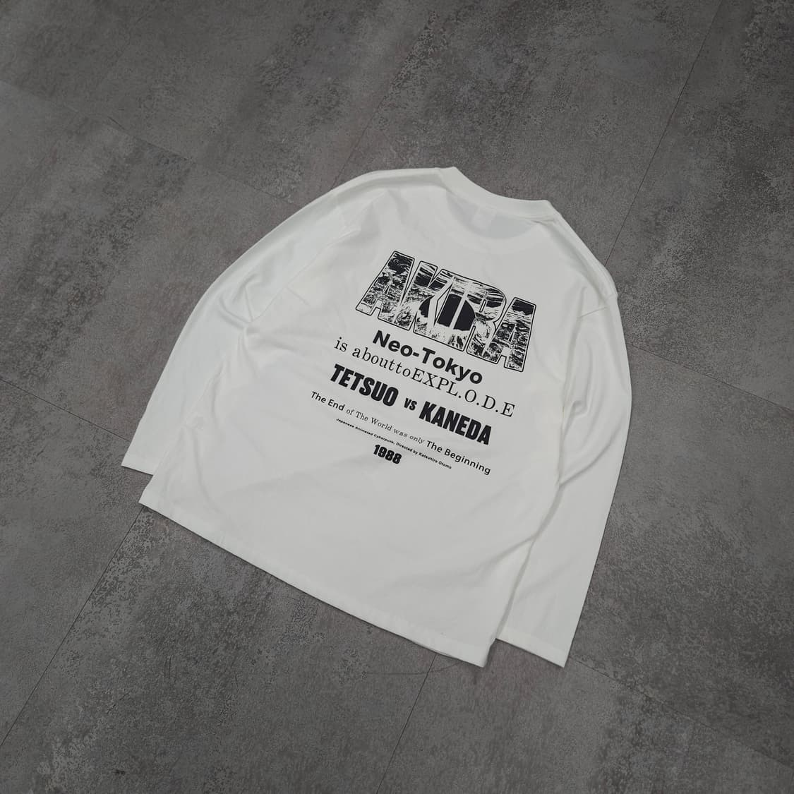 Y2K 빈티지 아키라 애니메니션 롱슬리브 상품이미지2