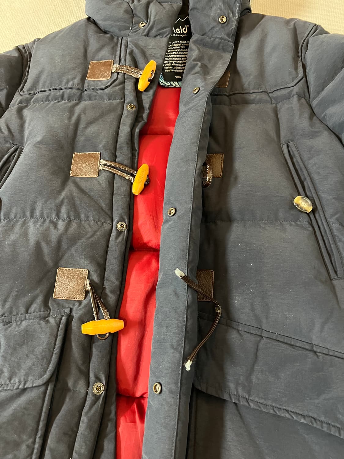 무료배송 - USA 펜필드 랜디스 덕다운 패딩 점퍼 자켓(네이비) XL 상품이미지10