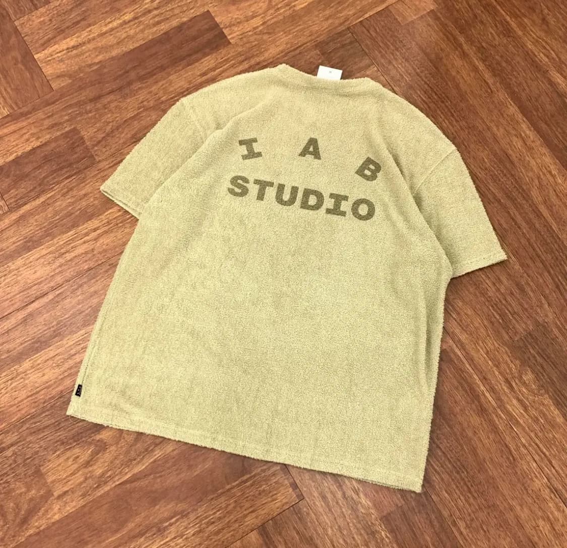 XL IAB STUDIO 아이앱스튜디오 타월 티셔츠  상품이미지3