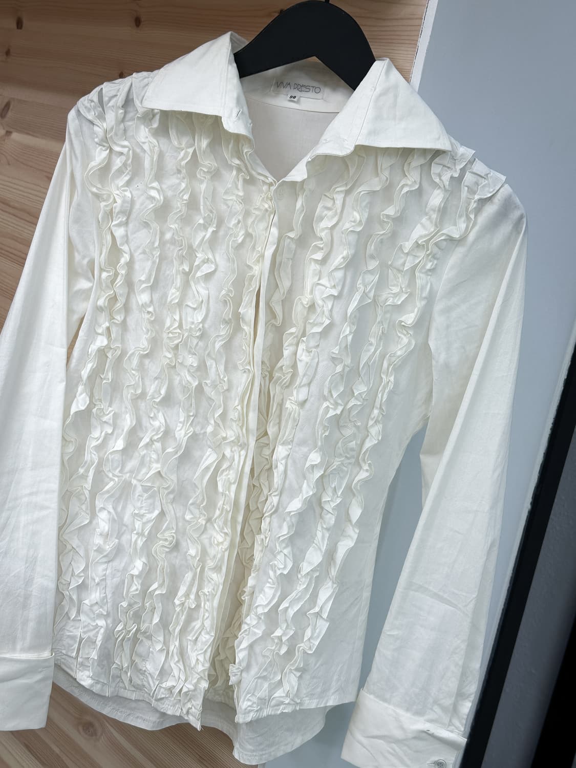 ivory frill pannel shirt 상품이미지5