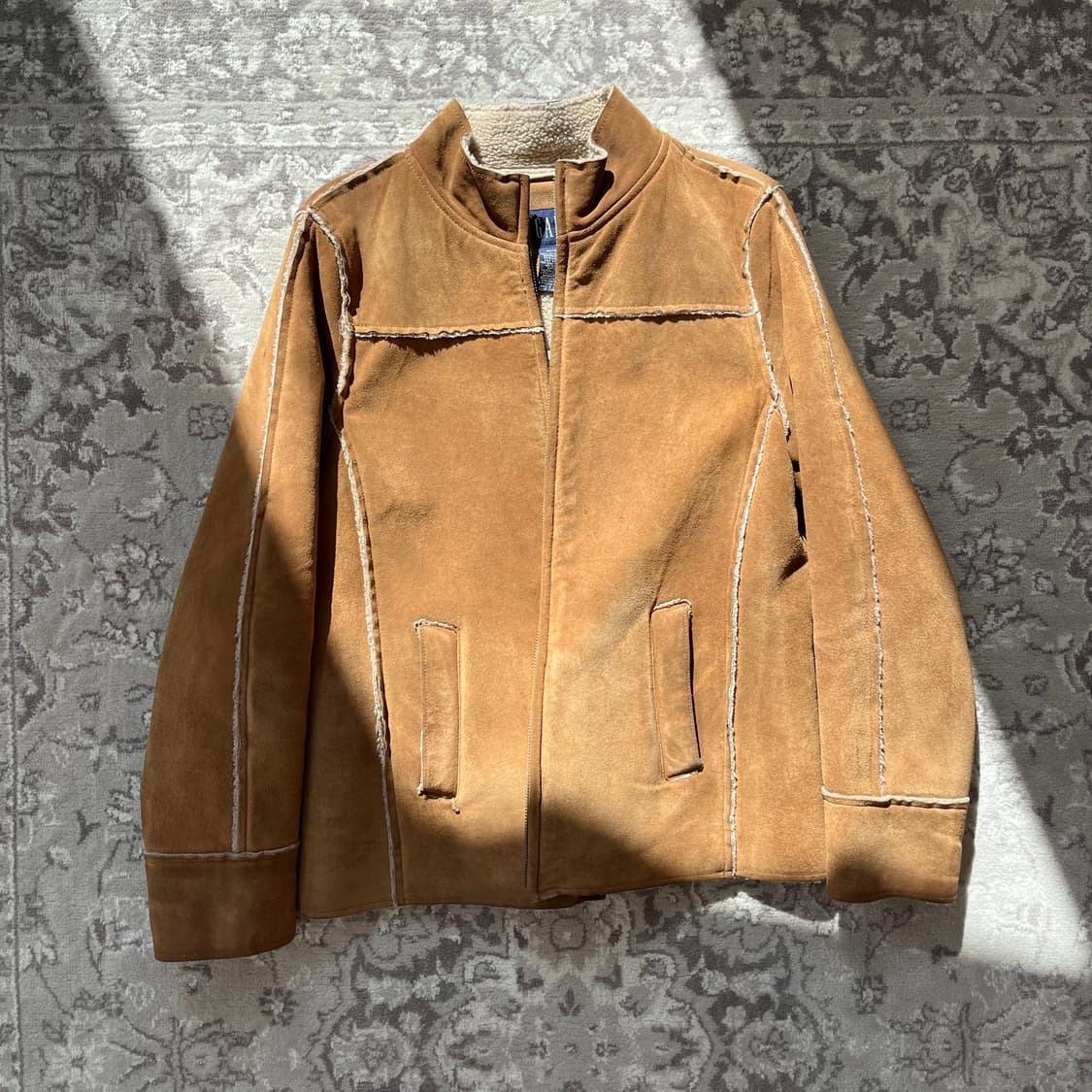 올드갭 리얼 스웨이드 시어링 자켓 상품이미지8