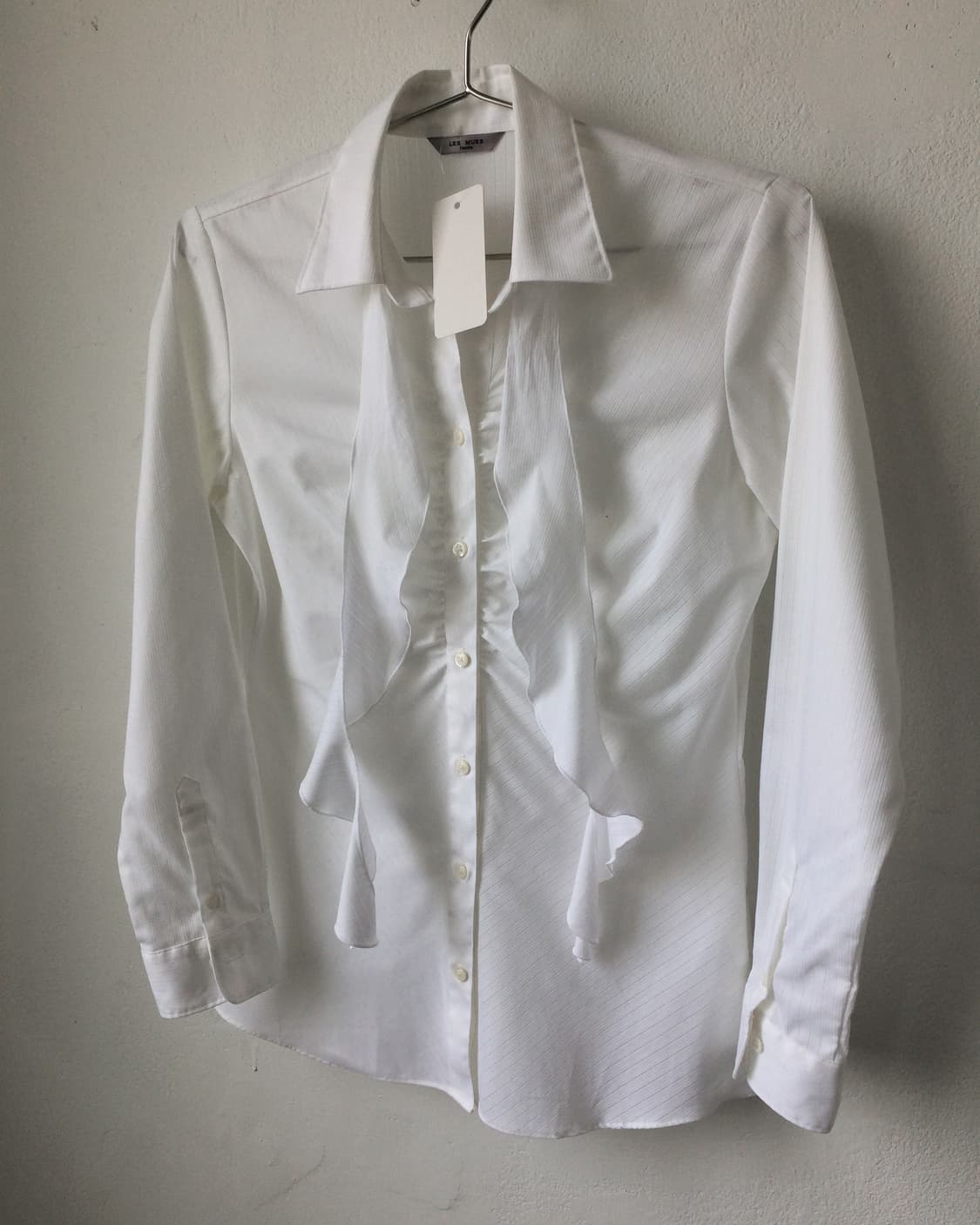 Tied point shirring shirt 상품이미지3