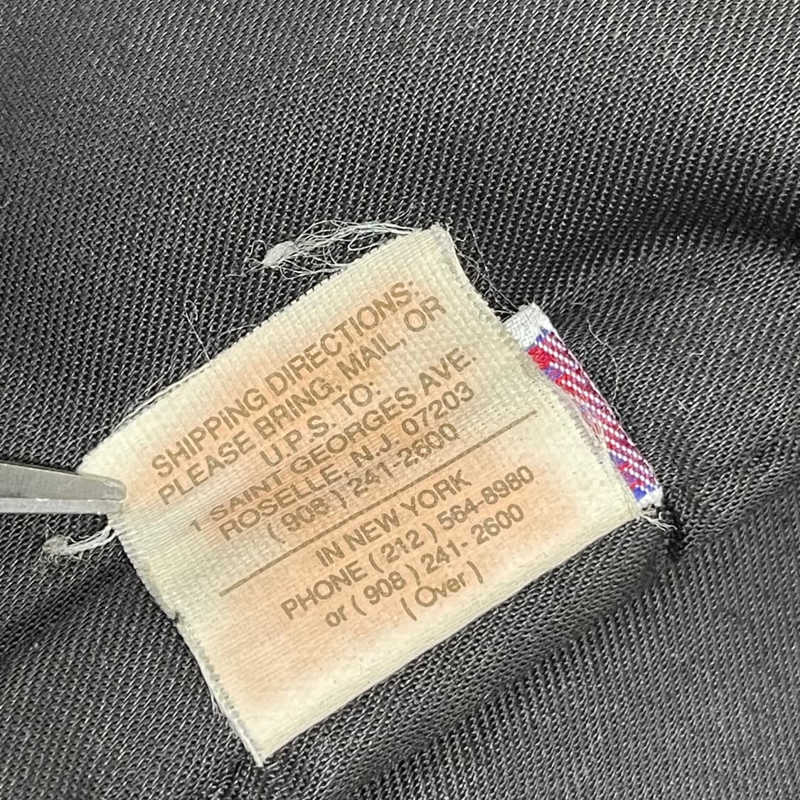 [M] Schott USA 블랙 레더 베스트 (95~100) 상품이미지7