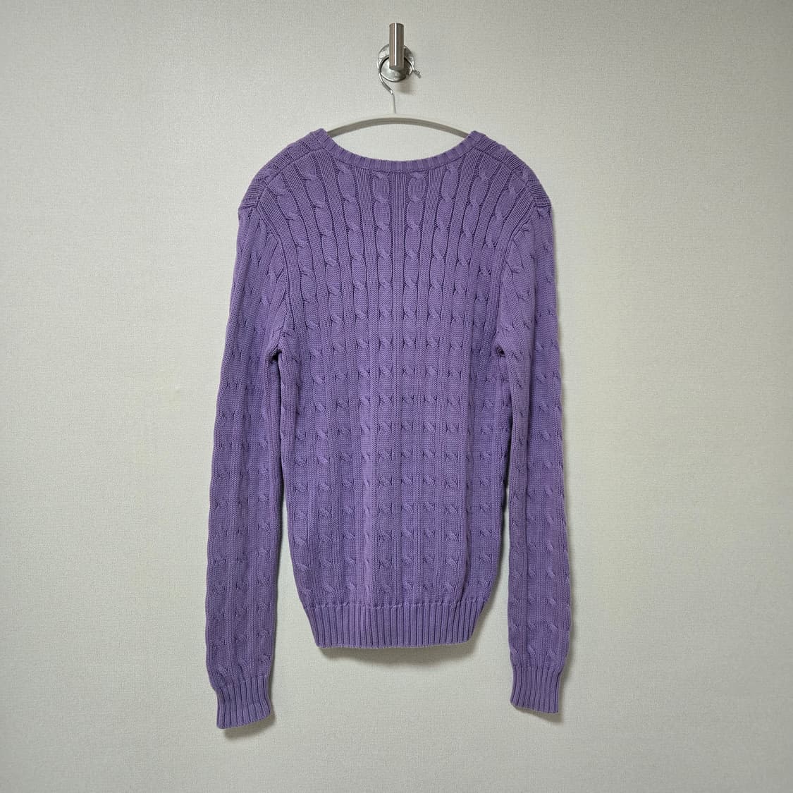 랄프로렌 브이넥 케이블 니트 / 여성 니트 / 여자 니트 상품이미지6