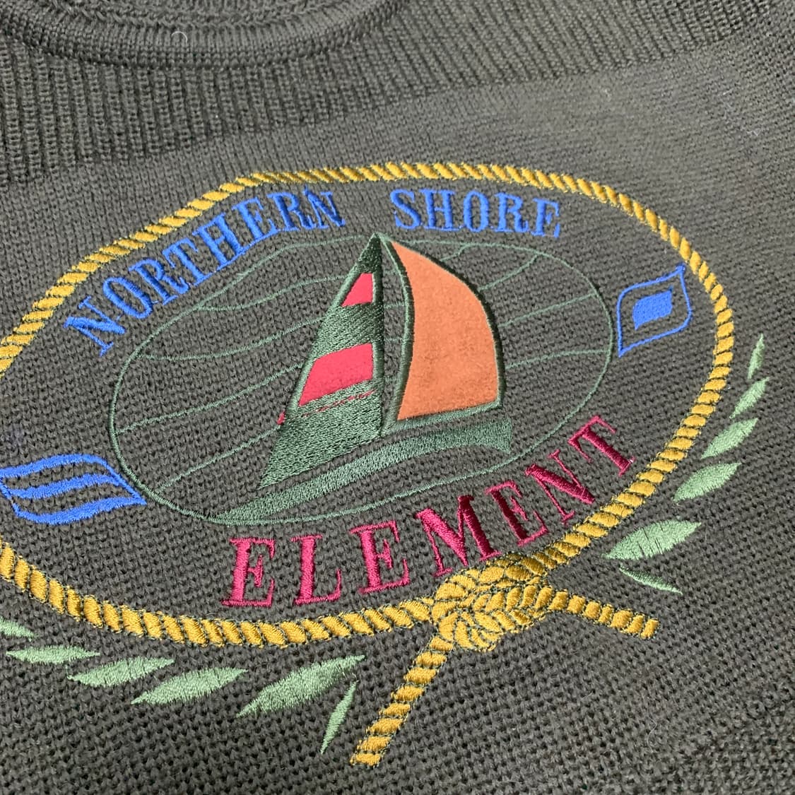 M)Element of simple life 요트 니트  상품이미지4