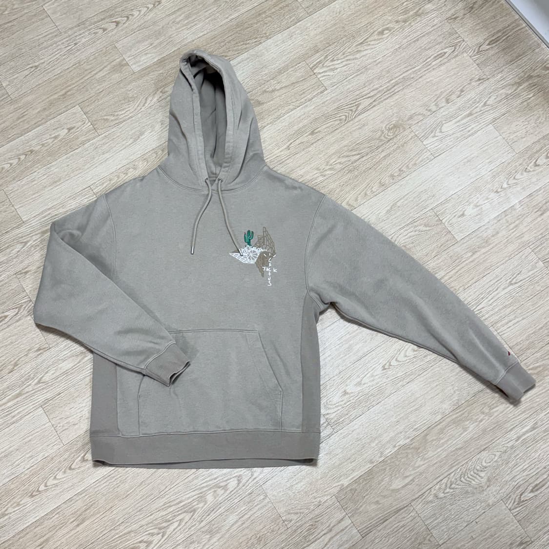 나이키 조던 x 트래비스 스캇 풀오버 후드티 아시아핏 L 상품이미지3