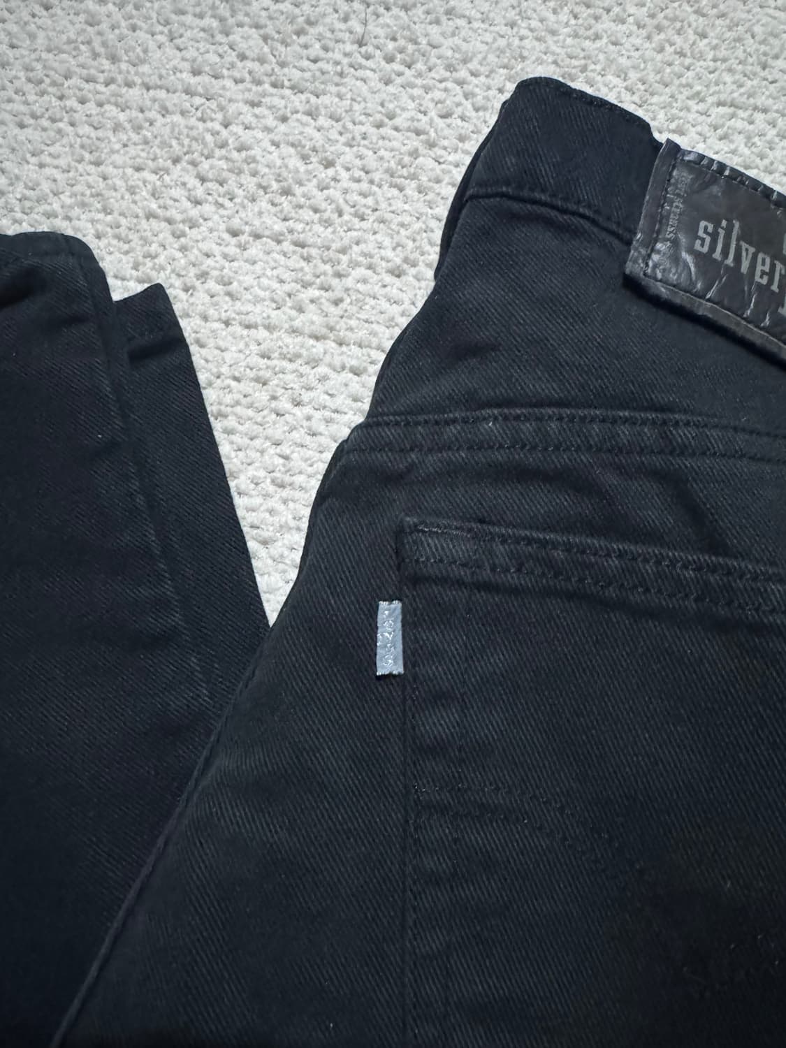 90s USA 리바이스 실버탭 블랙진 34사이즈 상품이미지4