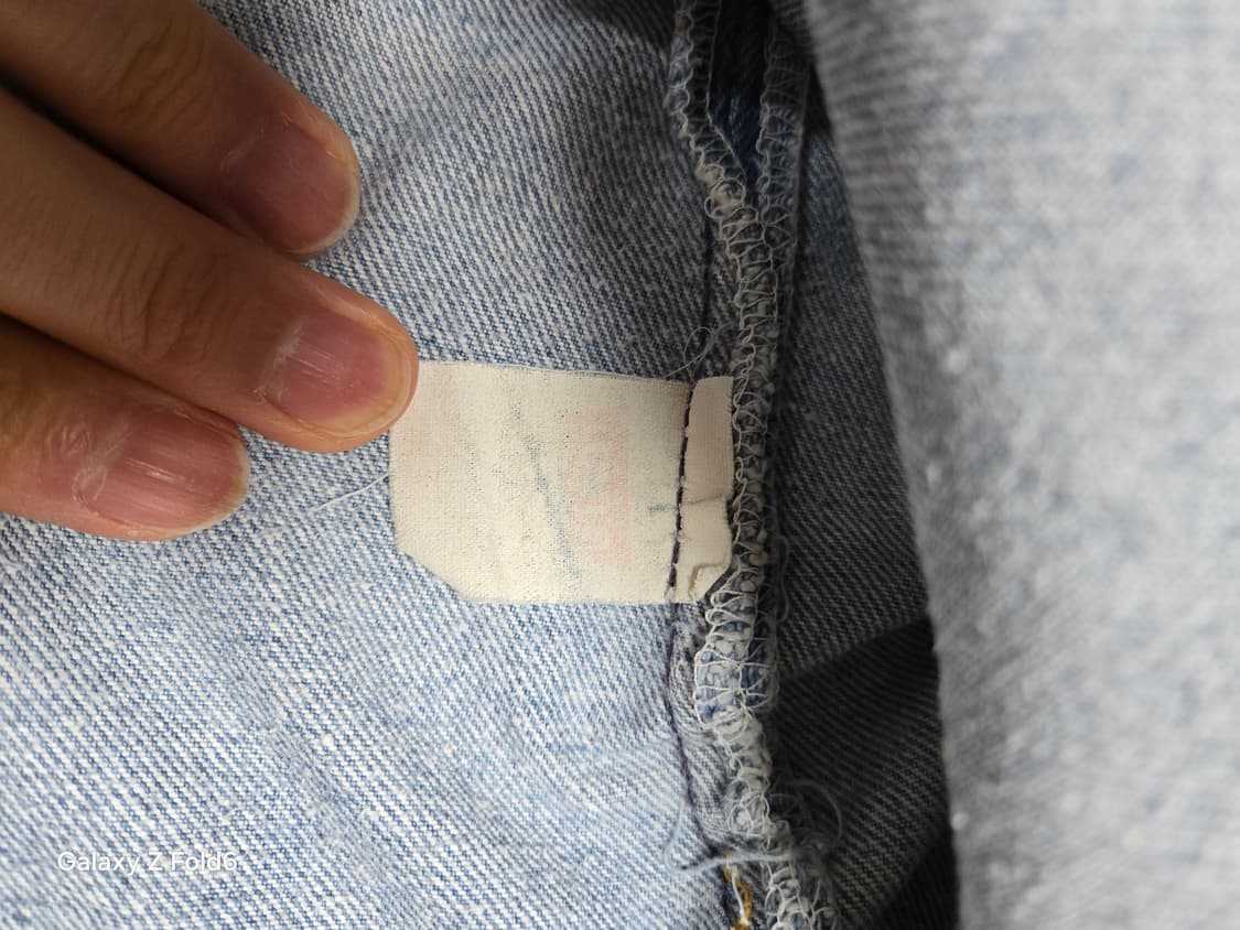 90년도  미국산 리바이스501 청바지팔아요  상품이미지4