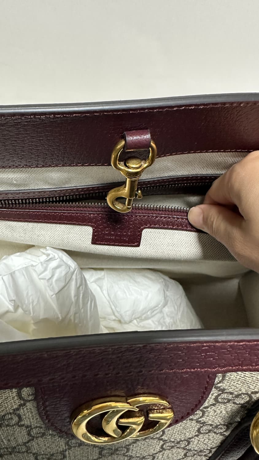 구찌 캔버스 라지 토트백 정품 새상품 정가 390만원 상품이미지5