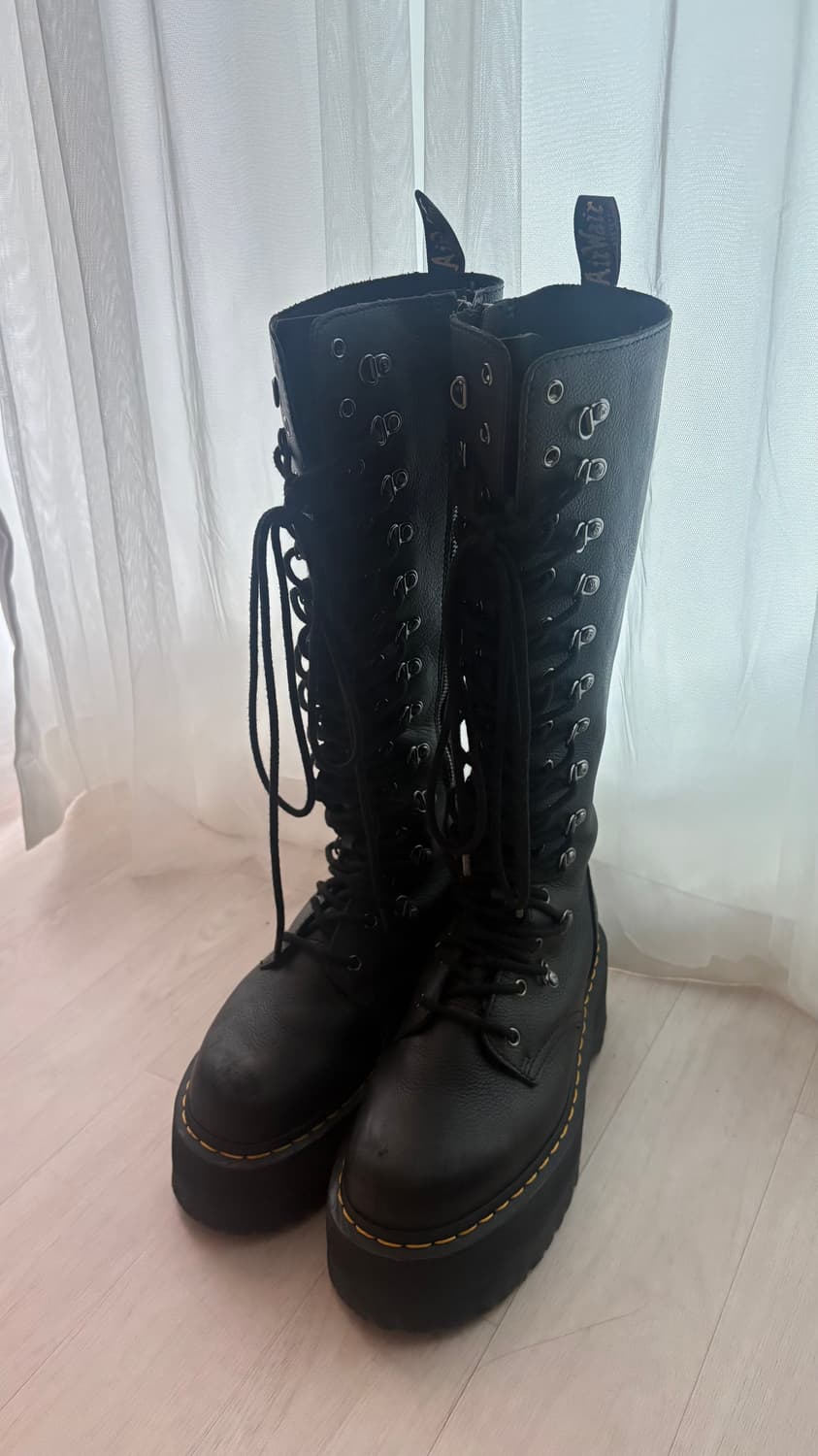 닥터마틴 1B60 MAX HDW 블랙 롱부츠 UK6 240 245 상품이미지5