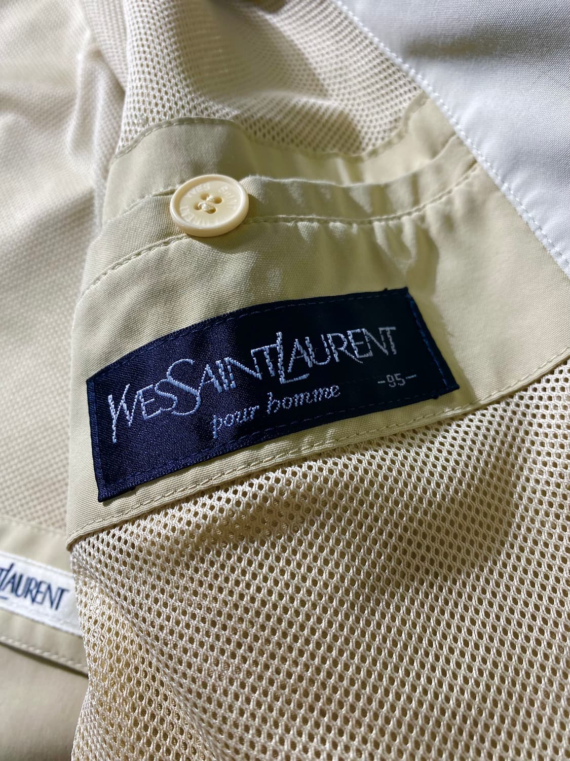 [95] 90s Yves Saint Laurent 입생로랑 폴리쉘 자켓 상품이미지8