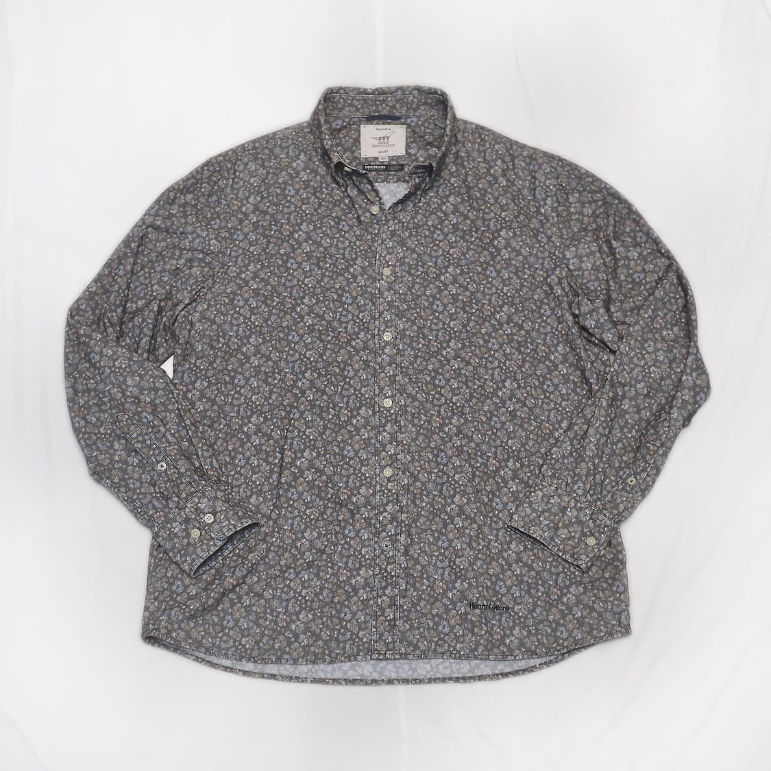 헨리코튼 텍스티나 플라워 올오버 긴팔 셔츠 (100-105) 상품이미지2