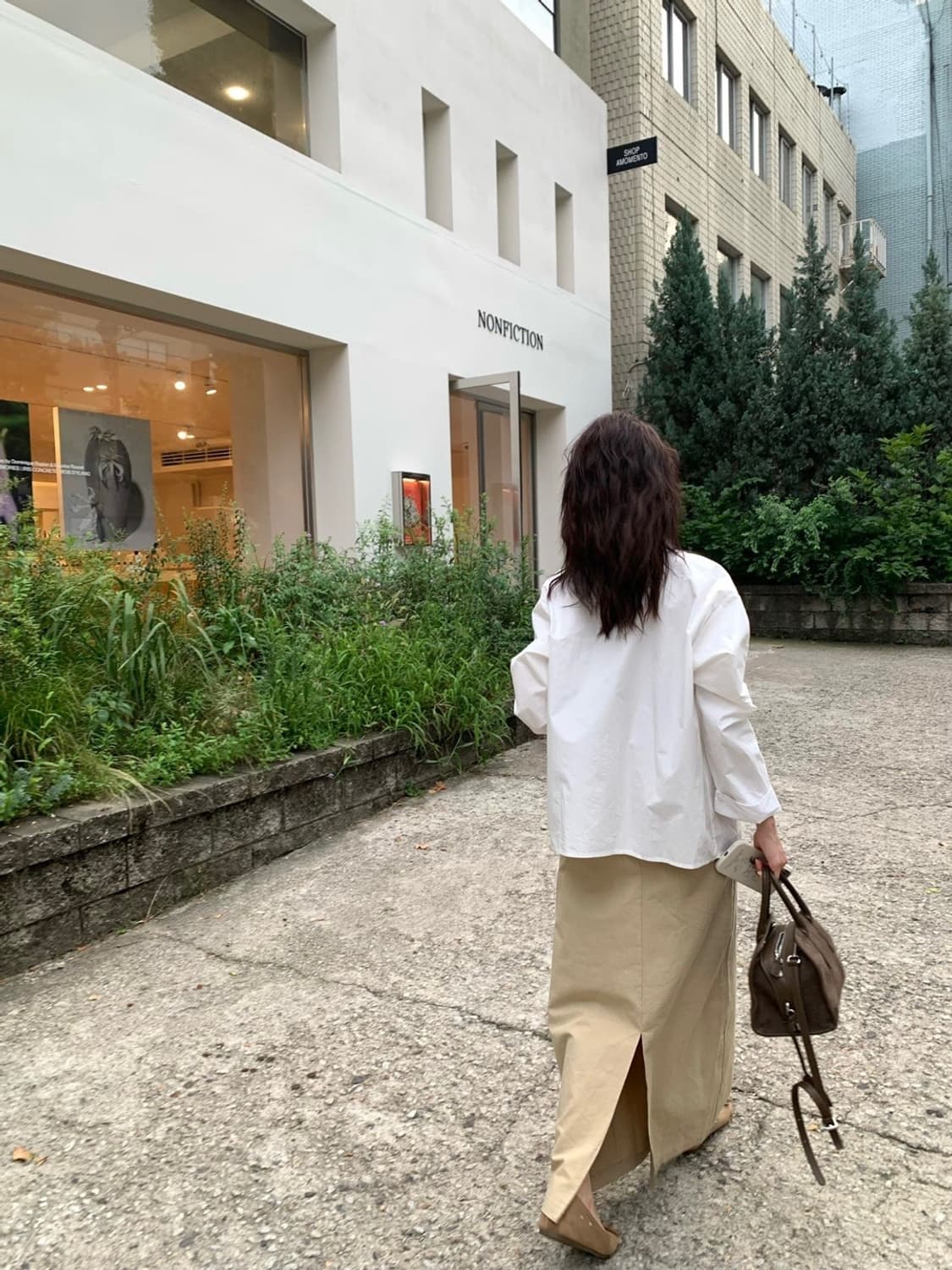 핀턱 라운드카라 블라우스 셔츠 상품이미지4