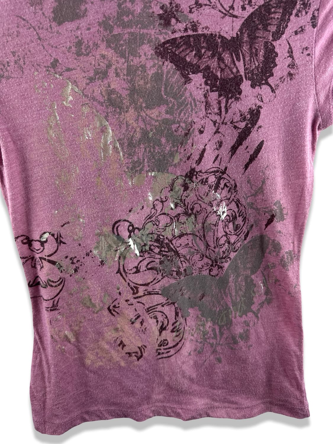 JPN Y2K 버터플라이 반팔티3035 상품이미지5