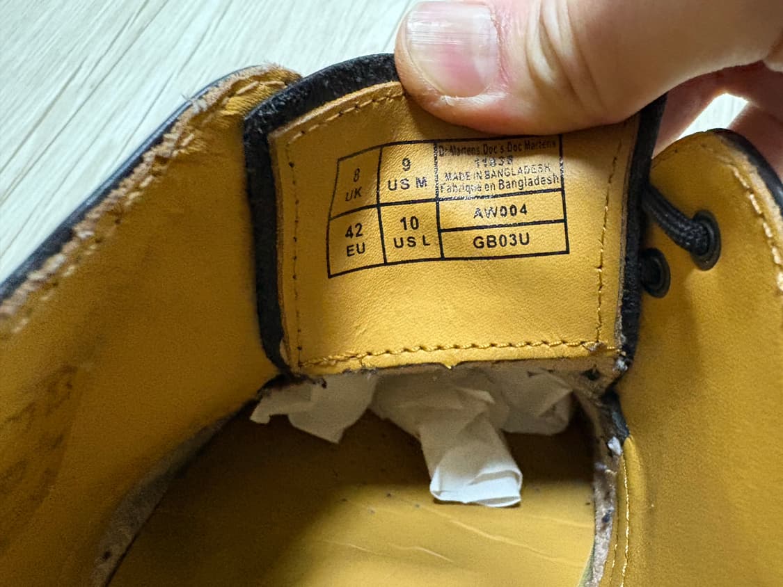 닥터마틴 1461 3홀 스무스 270 상품이미지7