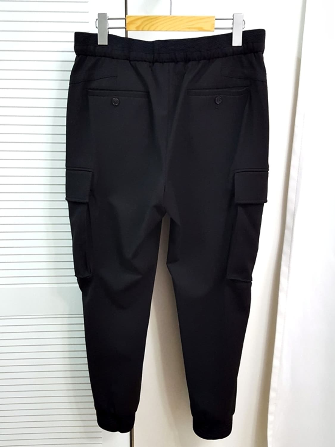 시스템옴므 남성 카고 조거팬츠 블랙 31-33 상품이미지4