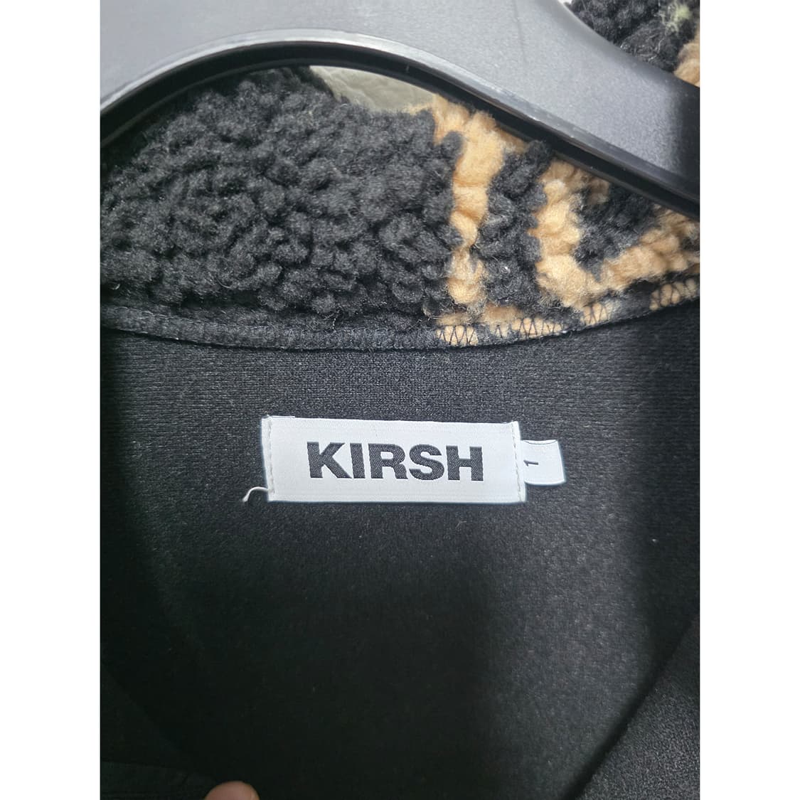 택포) 키르시 블랙 플리스 후리스 L 상품이미지2