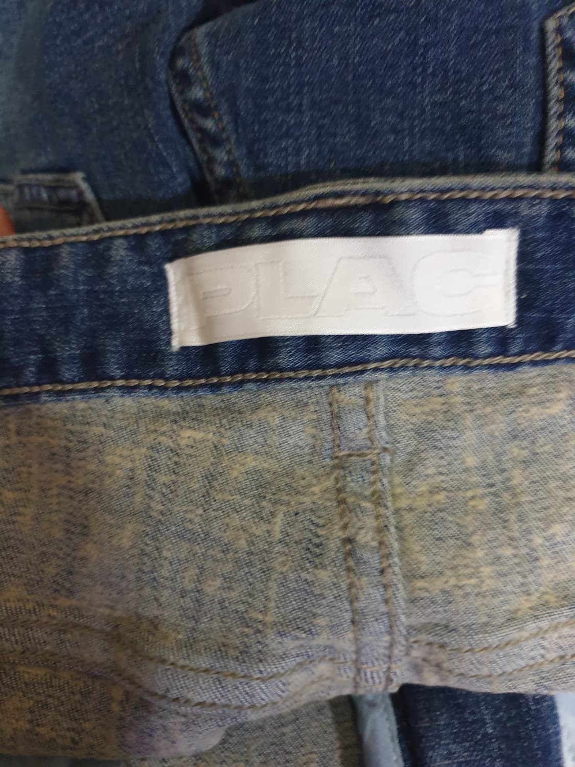 플랙 스티즈 M91 워싱 레귤러 스트레이트 핏 데님팬츠 (32) 상품이미지8