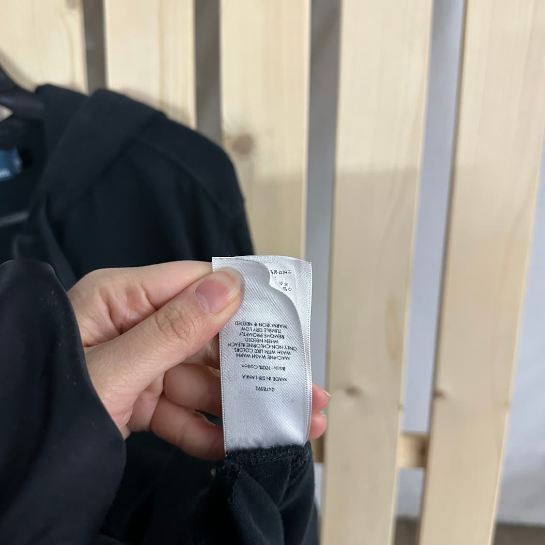(M) 폴로 랄프로렌 블랙 후드집업 상품이미지6