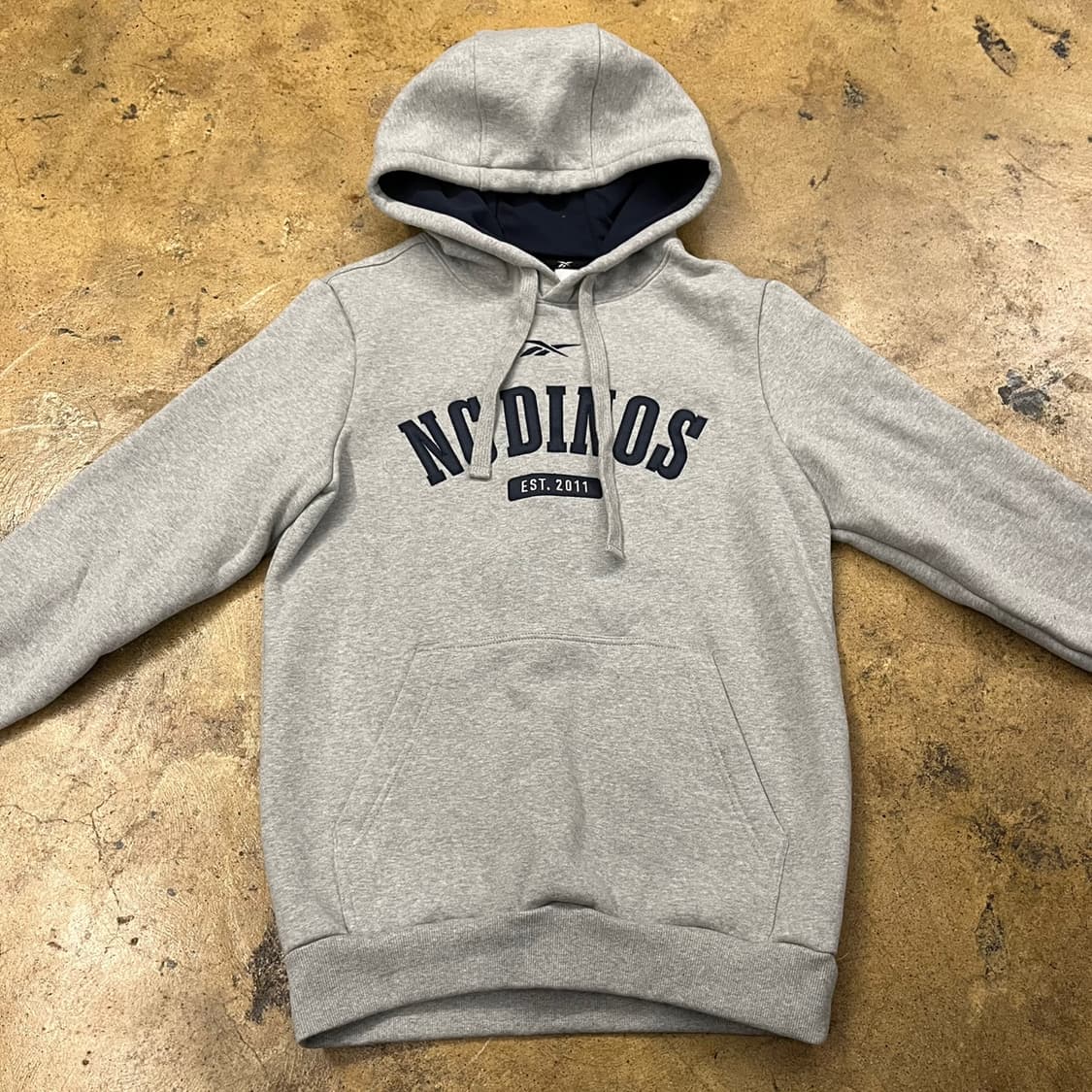 [정품/XS] 리복 NC 다이노스 후드티 그레이 b15 상품이미지3