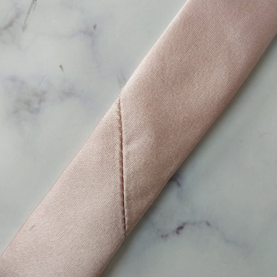 제냐 실크 라이트핑크 넥타이 9.3cm A등급 K2309 상품이미지10