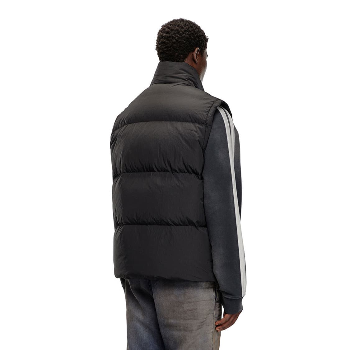 [새상품][48] 디젤 라빌 패딩 베스트 블랙 상품이미지5