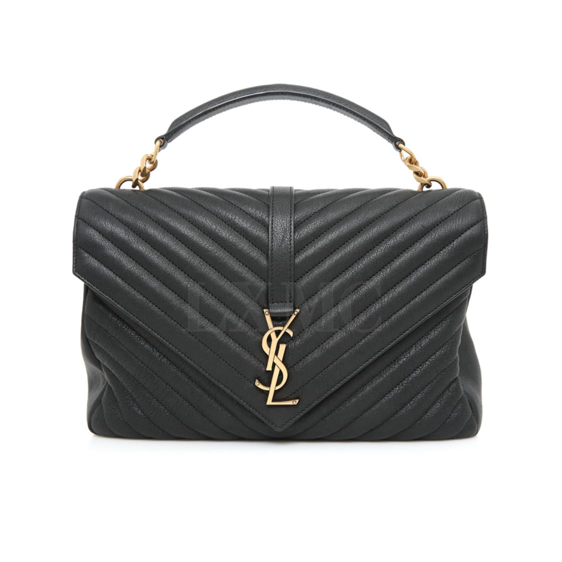 생로랑 컬리지 라지 플랩백 블랙 체인 숄더백 600278 상품이미지2