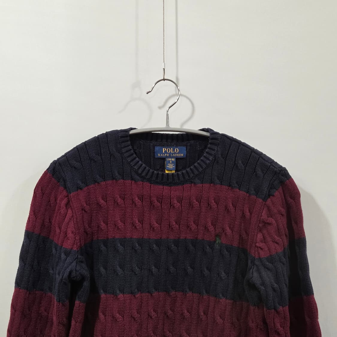 폴로랄프로렌 키즈 케이블 니트 L/14/16 상품이미지2