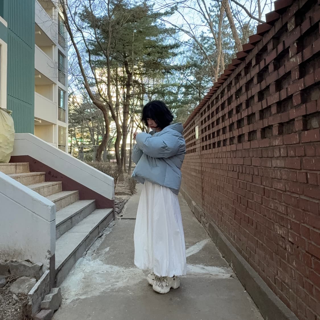 오사와 미츠리 하이넥 패딩(소라) 상품이미지5