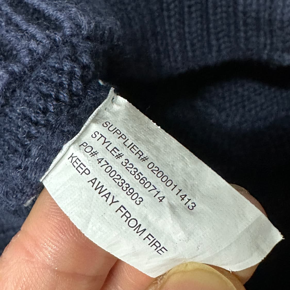 폴로랄프로렌 후드집업니트  상품이미지5