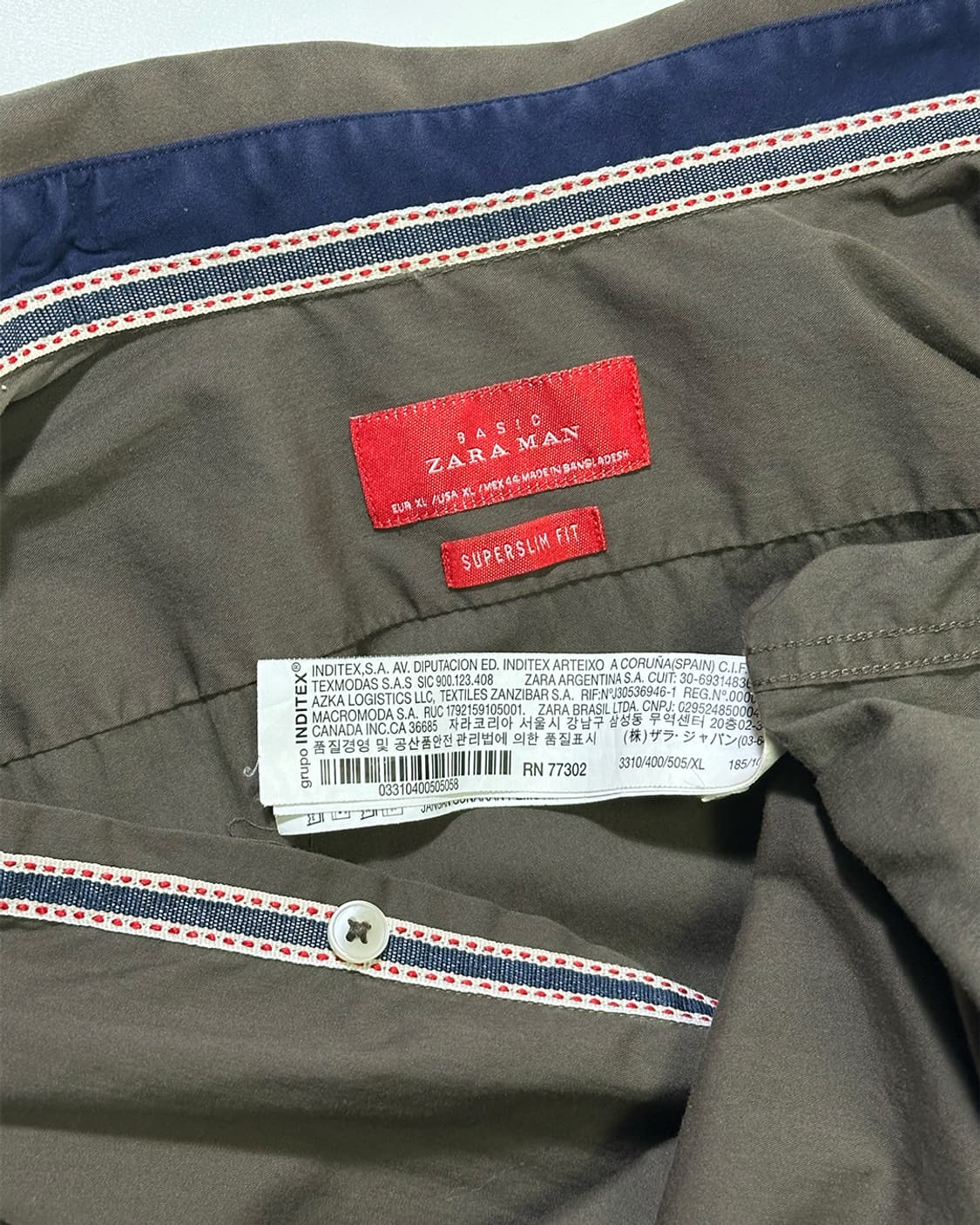 자라맨 셔츠 상품이미지3