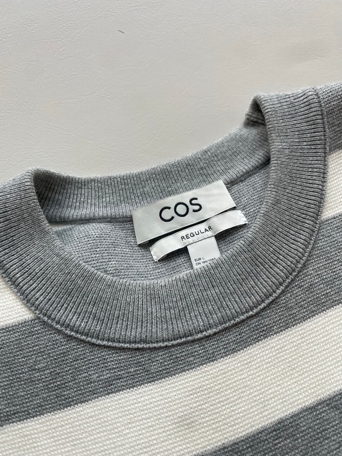COS 레귤러핏 스트라이프 니트 상품이미지2