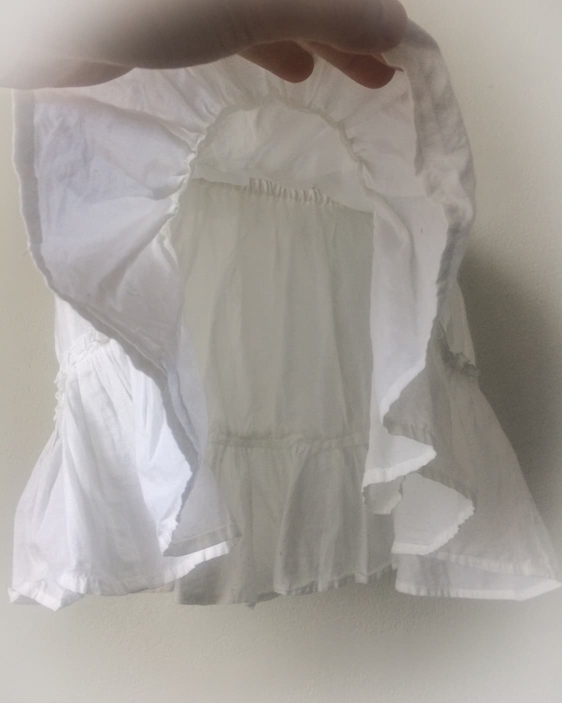 White mini skirt 상품이미지3