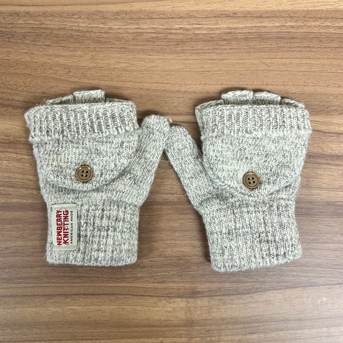 뉴베리니팅 사슴가죽 글로밋장갑 오트밀 S/M 상품이미지3