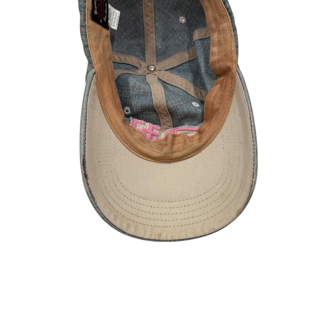 본더치 빈티지 그런지 데미지 디테일 데님 펑크 Y2K 볼캡 모자 상품이미지6