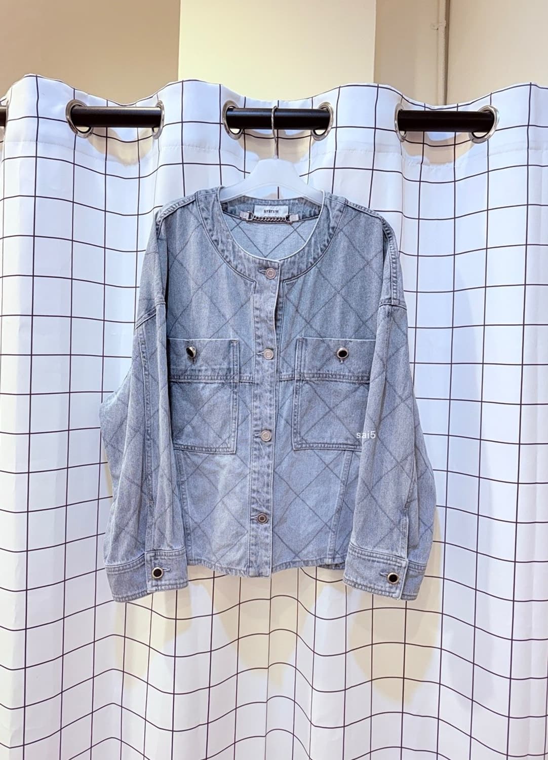 21년도 시스템 스티치 데님자켓  상품이미지3