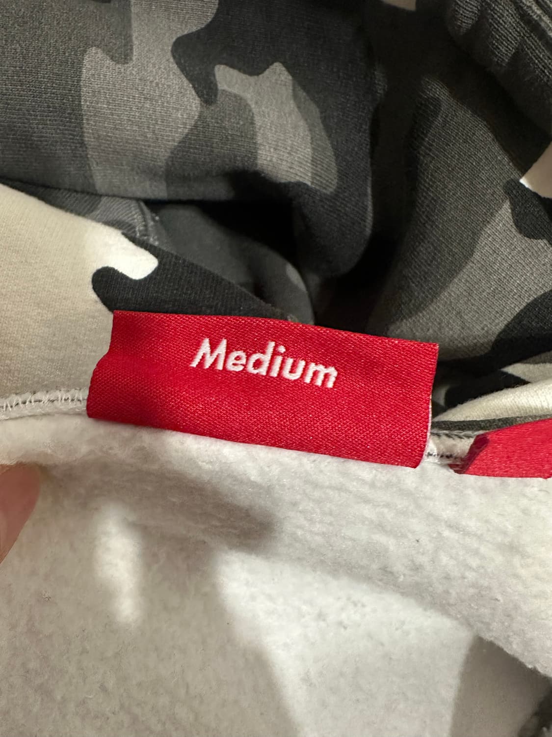 슈프림 워크 후드집업 스노우카모 상품이미지5