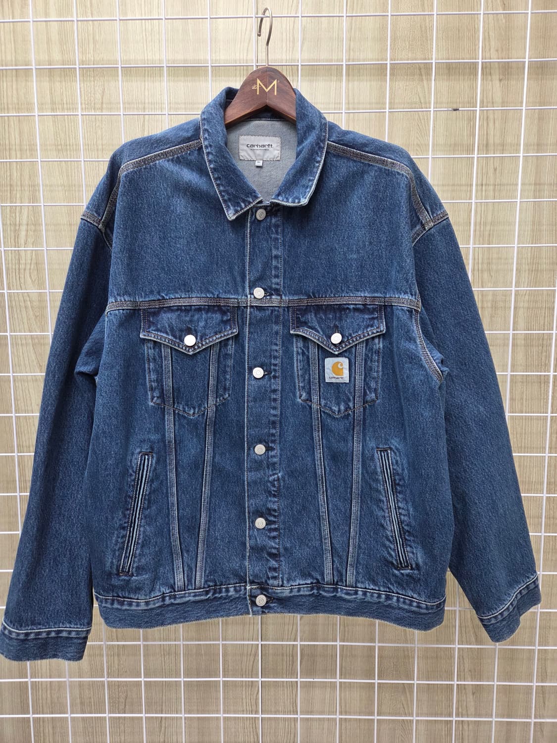 칼하트WIP 데님자켓 상품이미지1