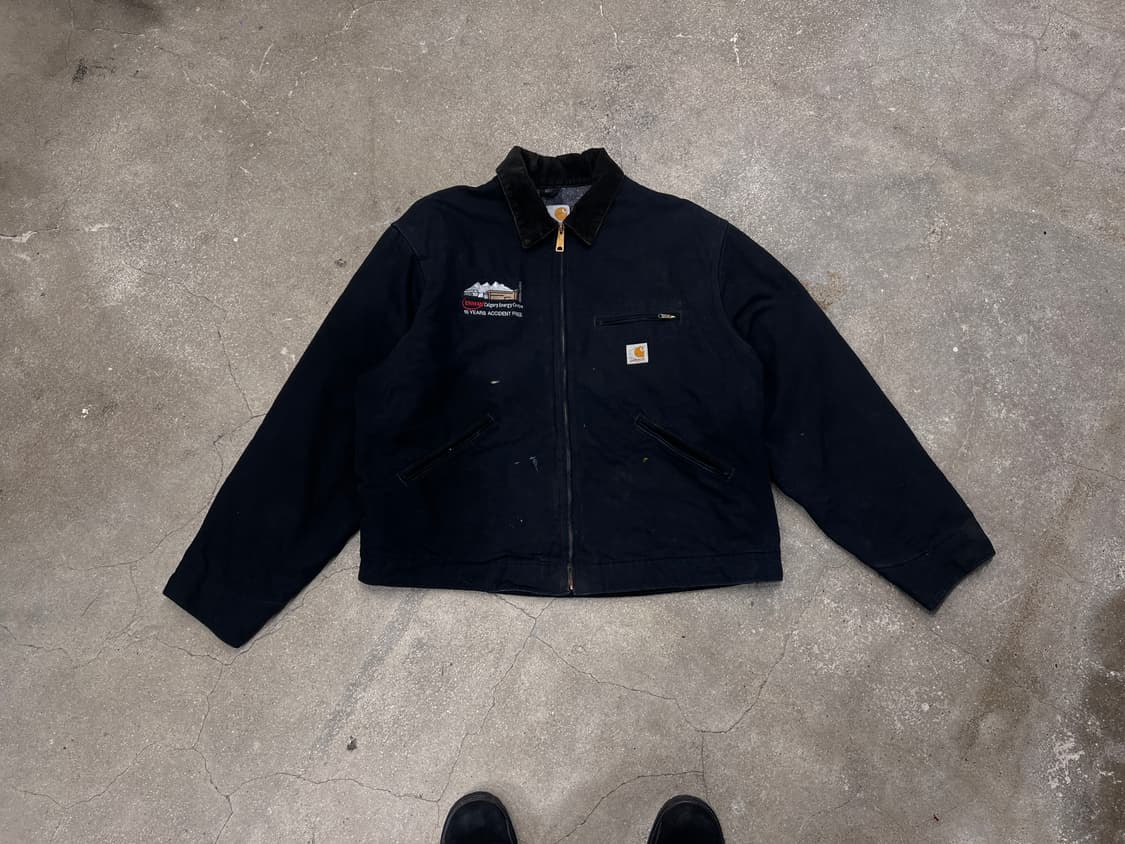 칼하트 디트로이트 자켓 BLK 상품이미지1