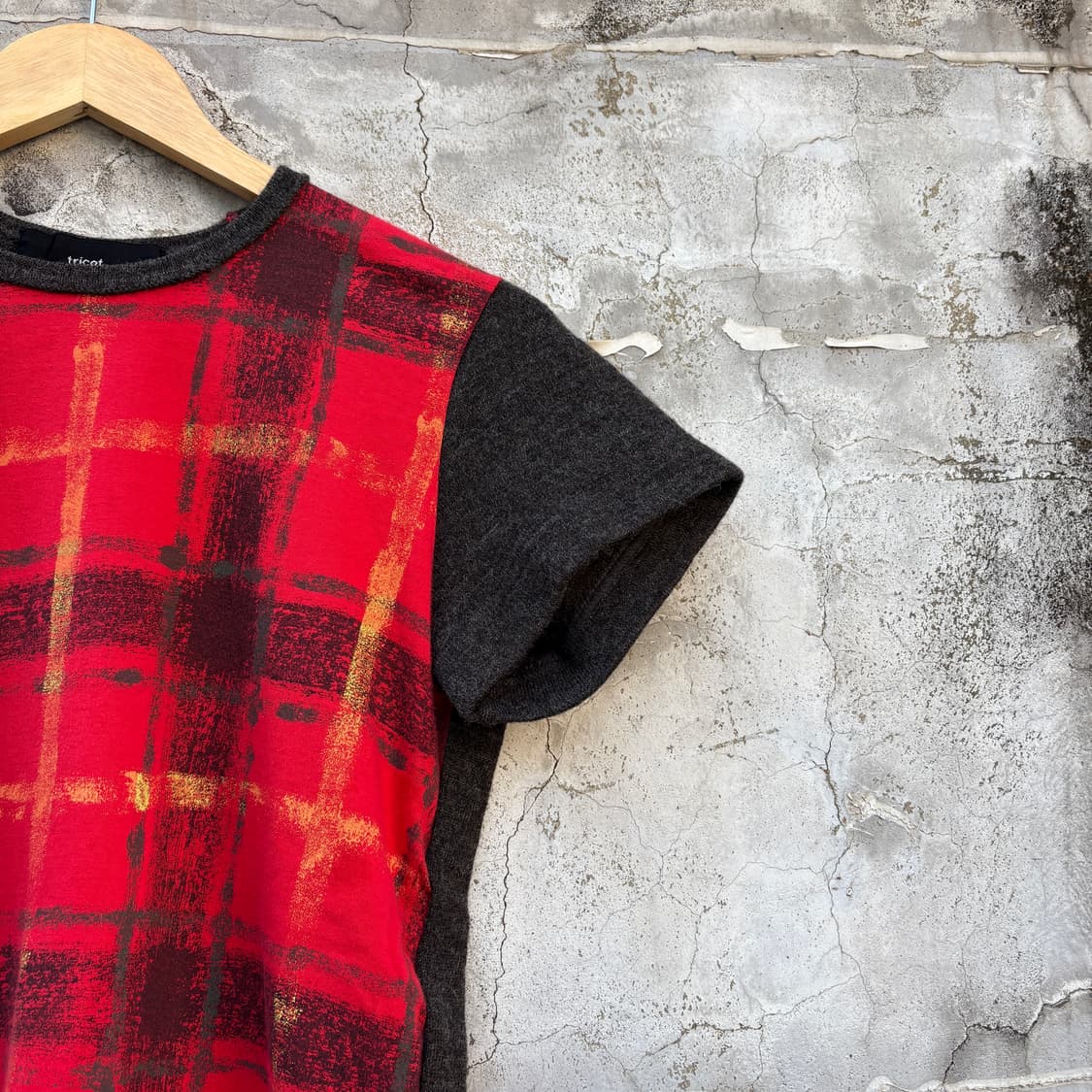 Comme des Garcons 꼼데가르송 트리콧 반팔 니트 상품이미지4