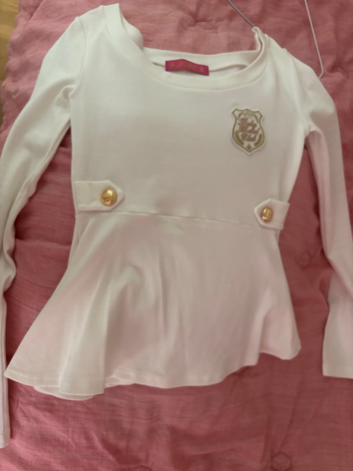 베이비메탈클럽 메구미탑 화이트  상품이미지2