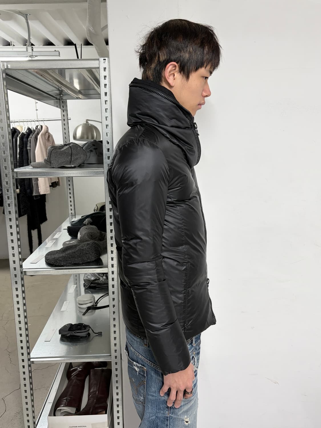 립반윙클 풀집 덕다운 패딩 자켓 상품이미지4