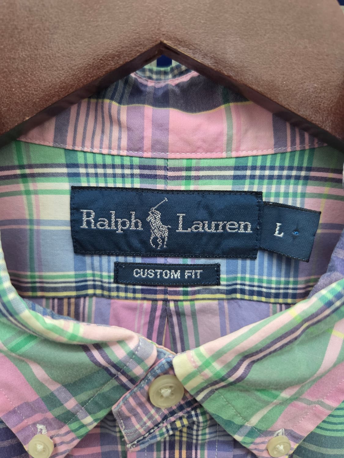 폴로 랄프로렌 체크 셔츠 상품이미지3