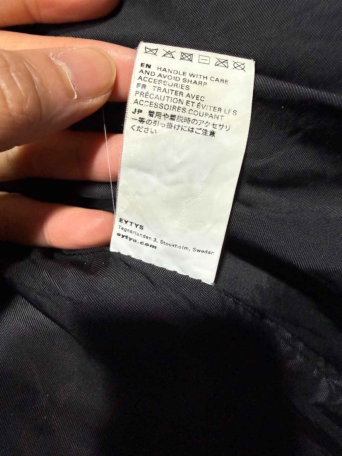 Eytys 이티스 레이저 레더 슬리브 패딩 상품이미지9