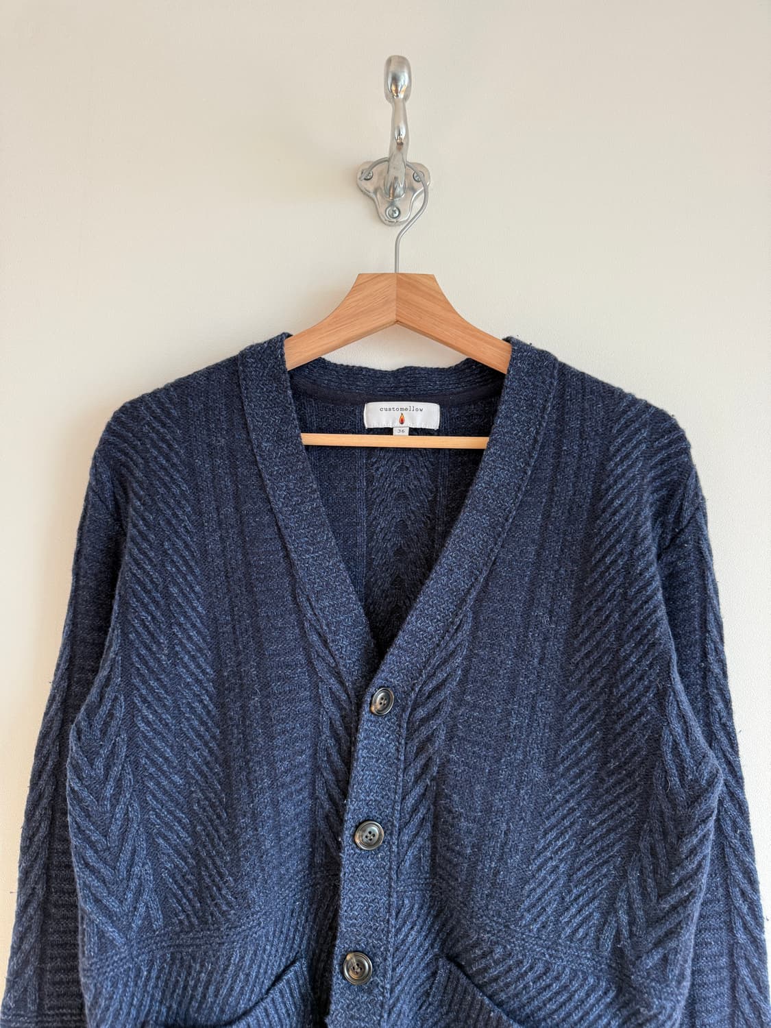 커스텀멜로우(customellow) 울 가디건 상품이미지2